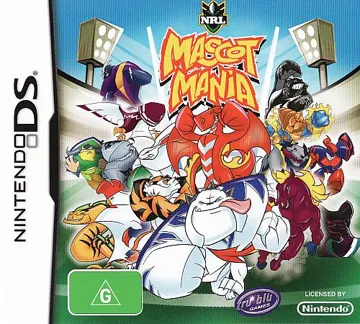 NRL Mascot Mania (Australia) box cover front